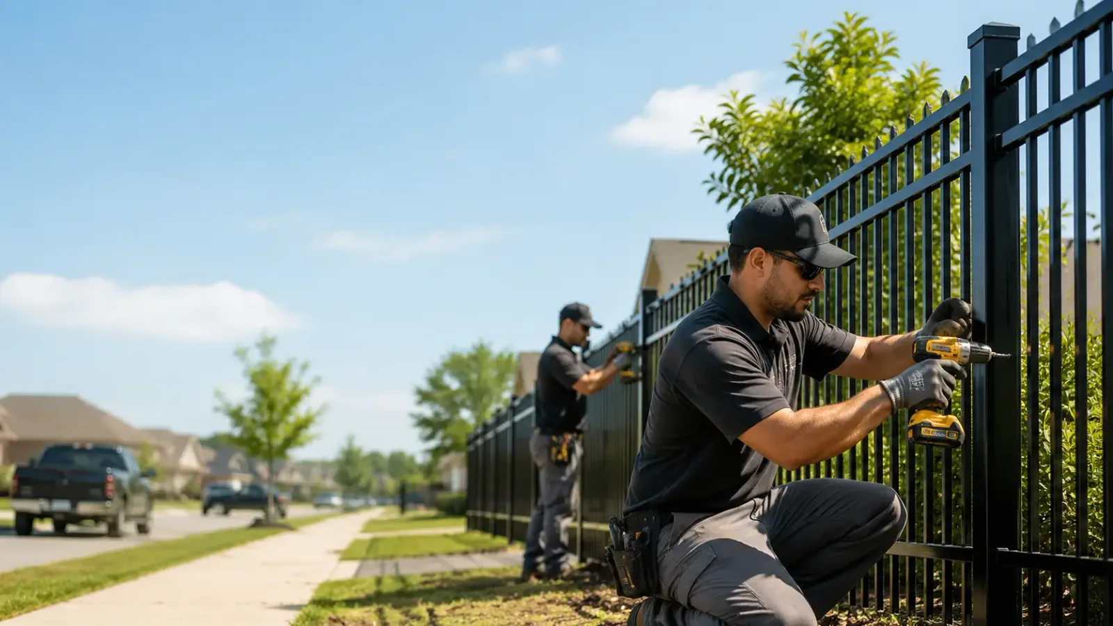 Metal Fence Installation in Salisbury, NC